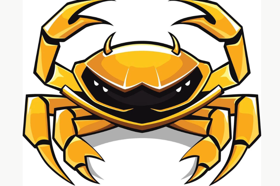 crab college logo